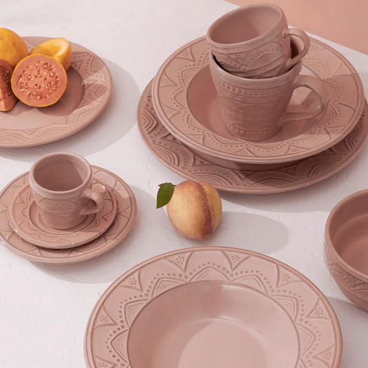 Aparelho de Jantar/Chá 30 Peças Serena Cream Oxford 
