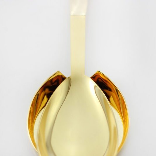 Apoio Para Colher De Servir Sarezzo Inox Ouro 9,5 cm