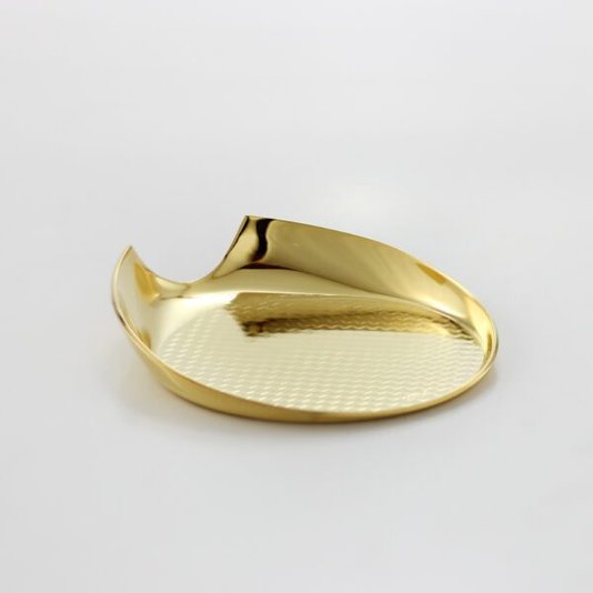 Apoio Para Colher De Servir Sarezzo Inox Ouro 9,5 cm