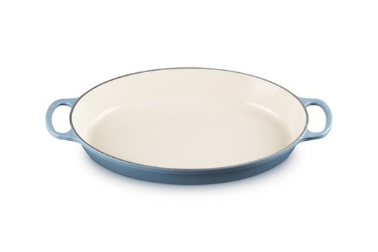 Assadeira Oval Signature Le Creuset Chambray 36 cm