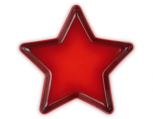 Bandeja de Servir Estrela Le Creuset Vermelho 36cm