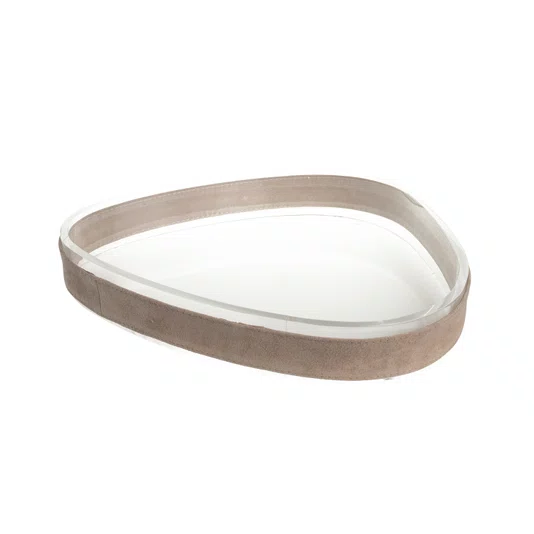 Bandeja em Acrícilco Peanut Aurora P Onom Design