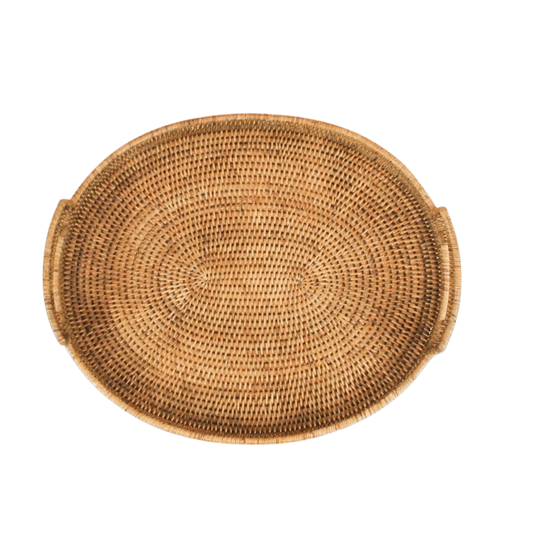 Bandeja em Rattan Padang Natural Home 46 x 38 cm