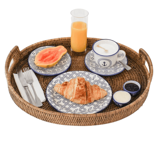 Bandeja em Rattan Padang Natural Home 46 x 38 cm
