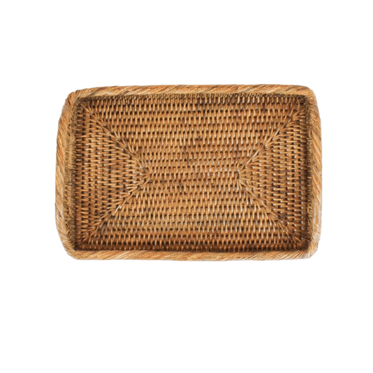Bandeja em Rattan Sunrise Natural Home 30 x 20 cm
