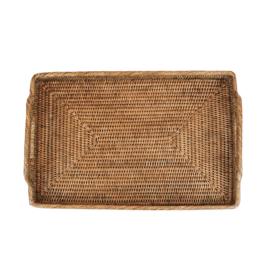 Bandeja em Rattan Sunrise Natural Home 52 x 34 cm
