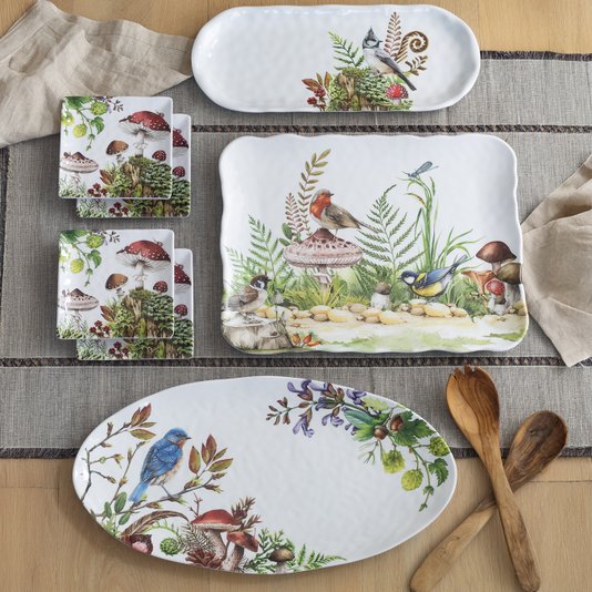 Bandeja Melamina Moss & Oak Michel Design 40 cm