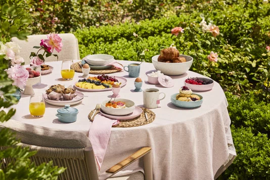 Bandeja Oval para Servir Jardin Le Creuset Shell Pink 36 cm