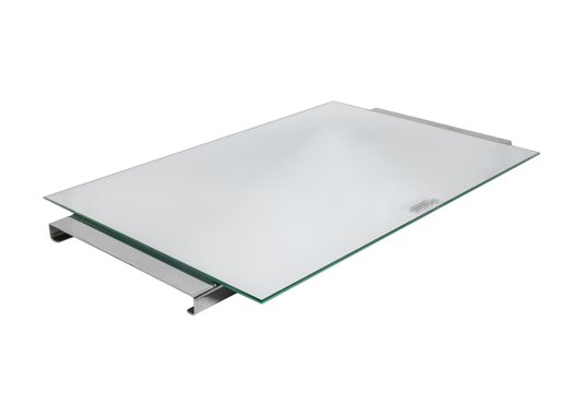 Bandeja Retangular Espelhada Pequena em Aço Inox Shefield Plate