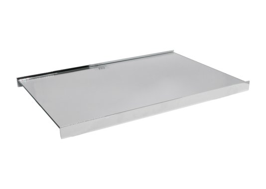 Bandeja Retangular Espelhada Pequena em Prata Shefield Plate