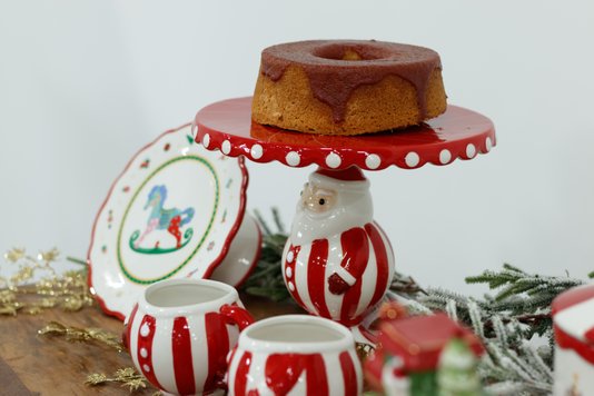 Boleira Santa Cake - Candy Cannes Portland