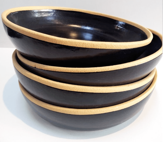 Bowl Baixo Preto GMA 21x05 cm