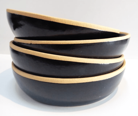 Bowl Baixo Preto GMA 21x05 cm