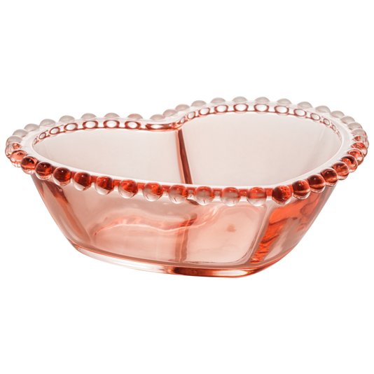Bowl Cristal de Coração Wolff Rosé