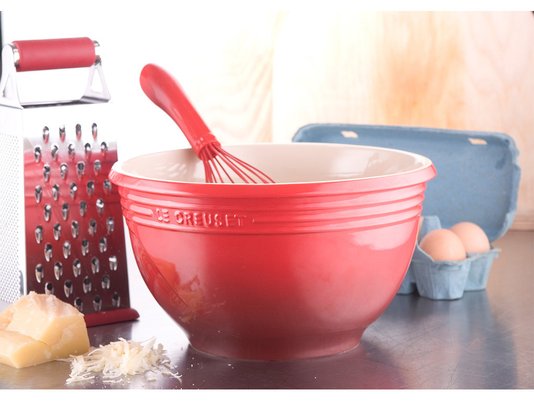 Bowl de Cerâmica Le Creuset Vermelho 24 cm