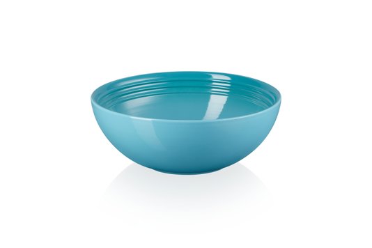 Bowl de Cerâmica Redondo Le Creuset Azul Caribe 24cm