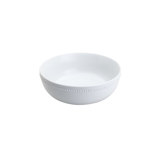 Bowl de Porcelana Bon Gourmet Branco 21x7cm