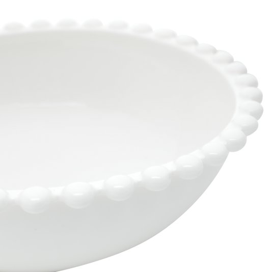 Bowl de Porcelana Bon Gourmet com Detalhes 25x11 cm