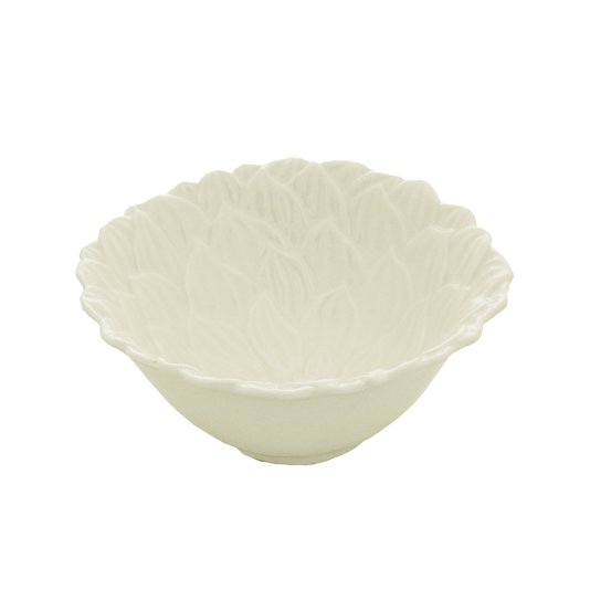 Bowl de Porcelana Daisy Wolff Branco 14x6 cm