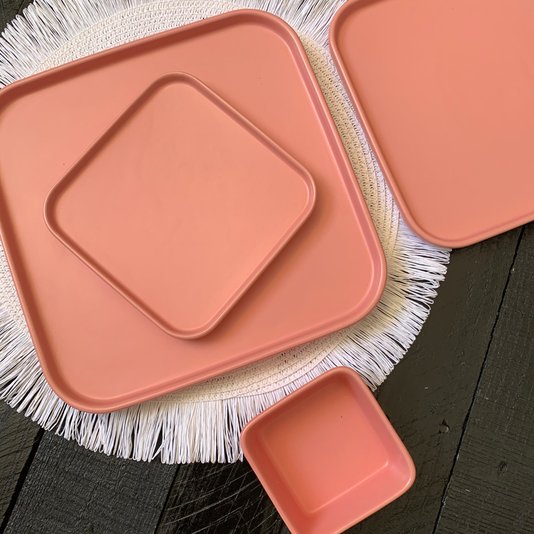 Bowl de Porcelana Nordica Rojemac Rosa 