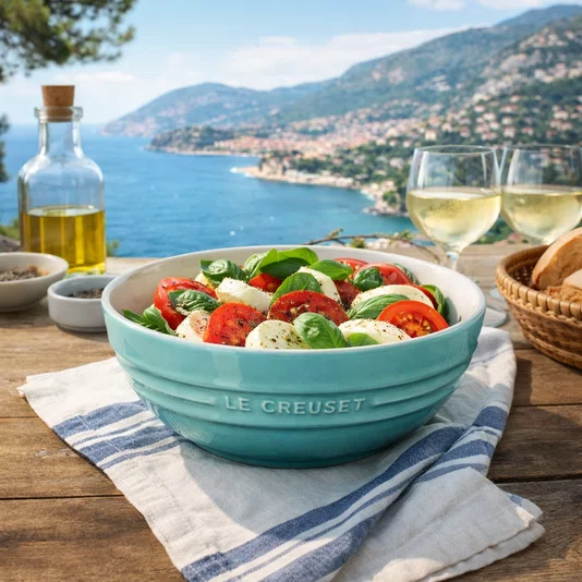 Bowl de Servir Oval Le Creuset Bleu Riviera 29cm