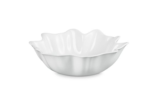 Bowl De Servir Ruffle Le Creuset Branco 3,8 L