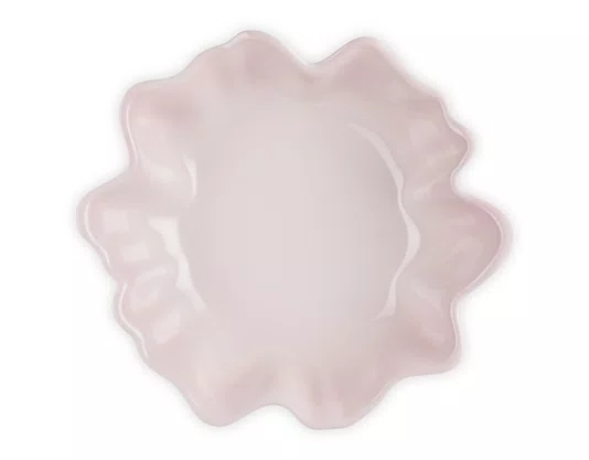 Bowl De Servir Ruffle Le Creuset Shell Pink 3,8 L