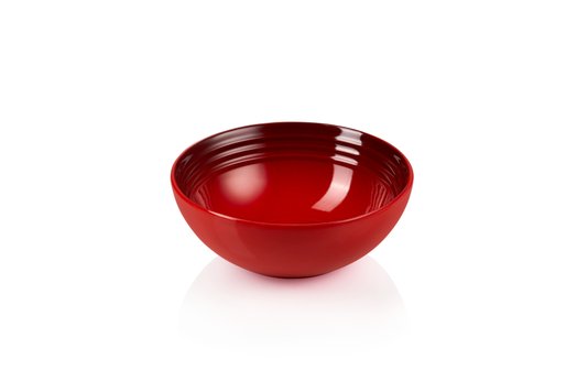 Bowl Para Cereal Cerâmica Le Creuset Vermelho 16 cm
