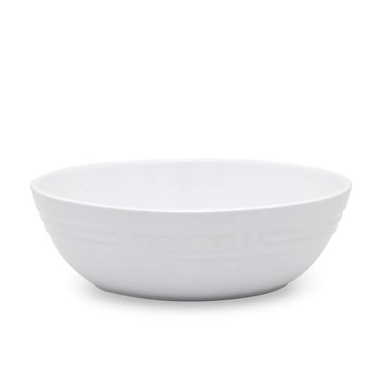 Bowl Oval para Massa Cerâmica Le Creuset Branco 29 cm
