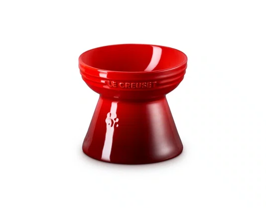 Bowl para Pet com Suporte Le Creuset Vermelho 380ml
