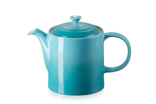 Bule de Cerâmica 1,3L Le Creuset Azul Caribe
