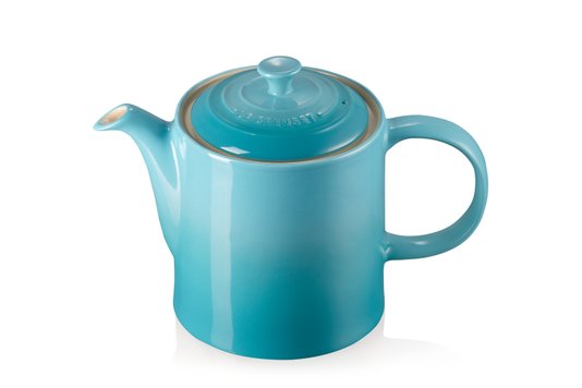 Bule de Cerâmica 1,3L Le Creuset Azul Caribe