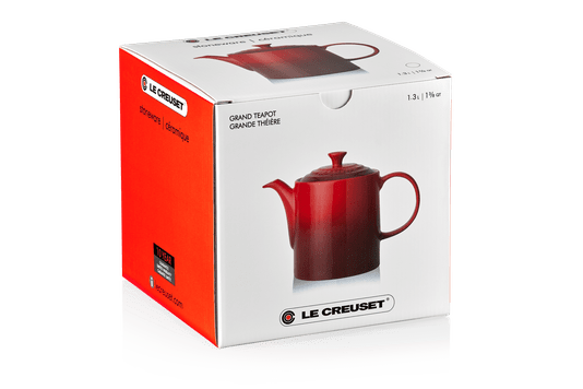 Bule de Cerâmica 1,3L Le Creuset Vermelho