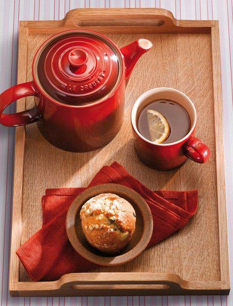 Bule de Cerâmica 1,3L Le Creuset Vermelho
