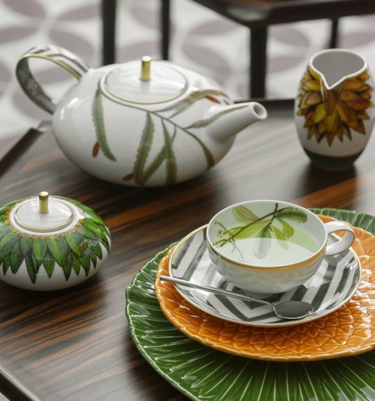 Bule de Porcelana Amazônia Vista Alegre 1335 ml