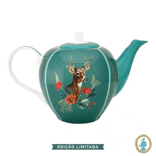 Bule Deer Winter Wonderland Pip Studio Verde 1,6 L