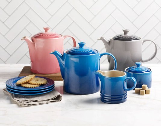 Bule Le Creuset Azul Marseille 1,3 Litros