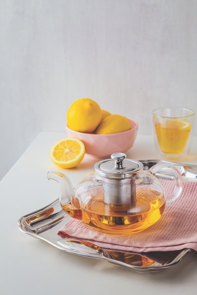 Bule para Chá em Vidro e Aço Inox com Infusor Tramontina 1 L