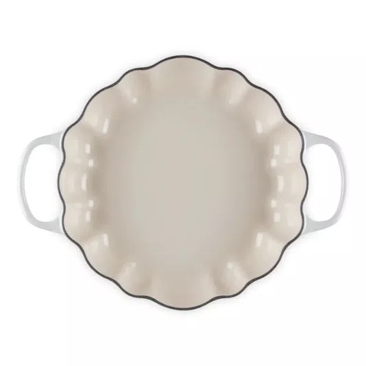 Caçarola Buffet Abóbora Halloween Le Creuset Meringue 28 cm