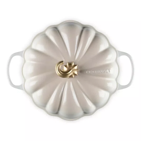 Caçarola Buffet Abóbora Halloween Le Creuset Meringue 28 cm