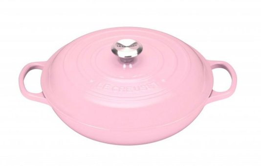 Caçarola Buffet Le Creuset Signature Chiffon Pink 30 cm
