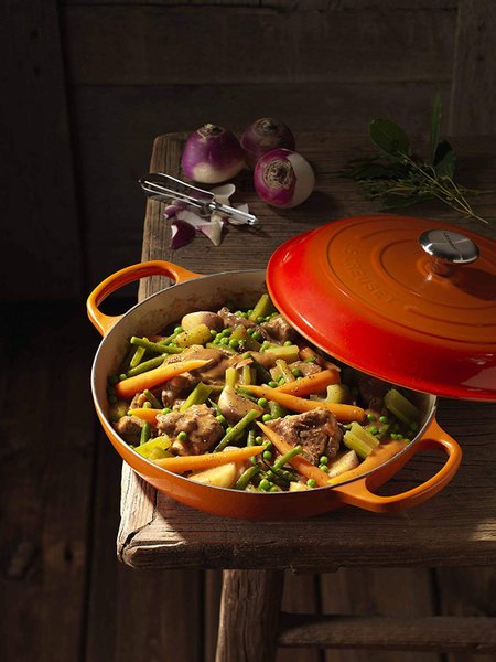 Caçarola Buffet Le Creuset Signature Laranja 30 cm