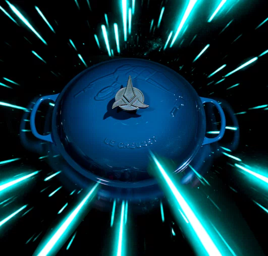 Caçarola Buffet Signature Klingon Star Trek Le Creuset Nuit 30 cm