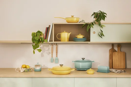 Caçarola Buffet Signature Le Creuset Camomille 30 cm