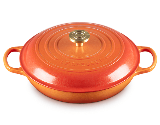 Caçarola Buffet Signature Le Creuset Flamme Dorée 30 cm