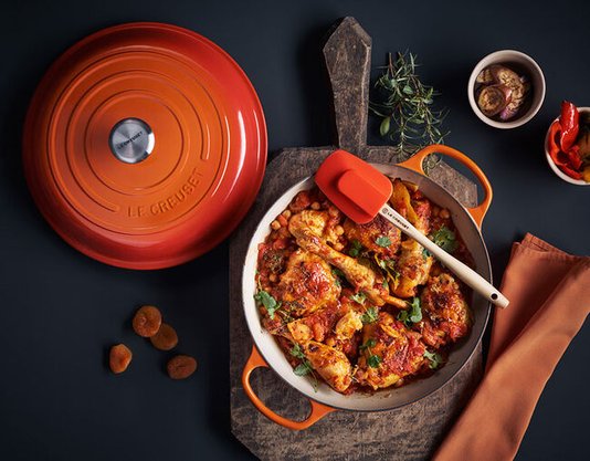 Caçarola Buffet Signature Le Creuset Laranja 26 cm