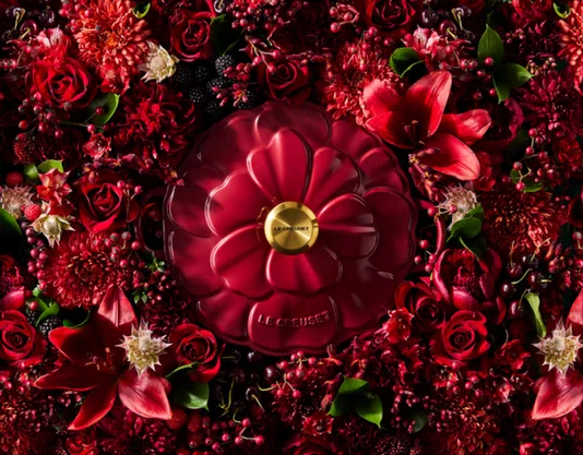 Caçarola Buffet Signature Petal Le Creuset Rhone 26 cm