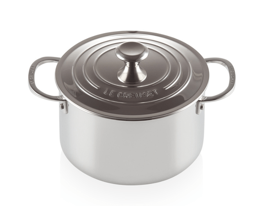 Caçarola Funda Signature 3-Ply Le Creuset 20 cm