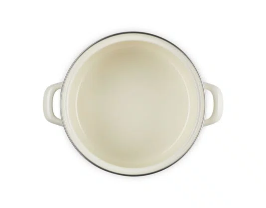 Caçarola Redonda EOS em Aço Inox Esmaltado Flow Le Creuset 20 cm
