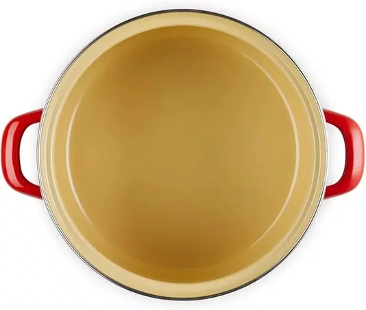 Caçarola Redonda EOS em Aço Inox Esmaltado Le Creuset Vermelho 20 cm